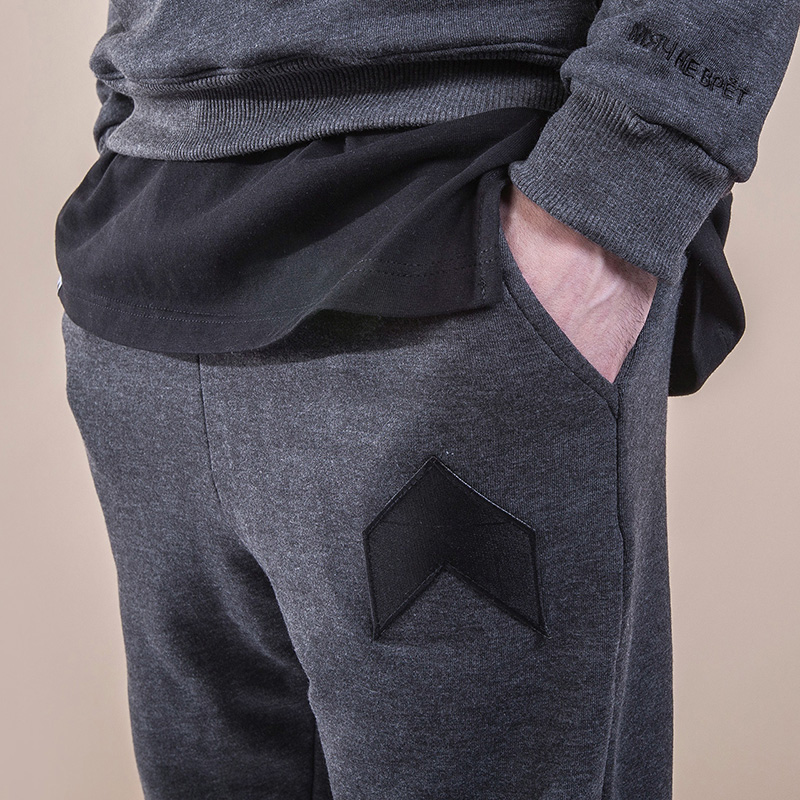 мужские серые брюки Hard Шеврон Шеврон-dark grey - цена, описание, фото 3